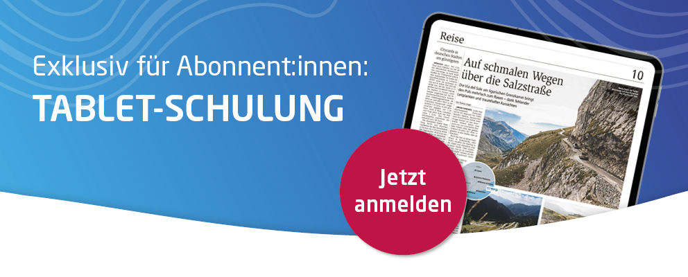 Tablet-Schulung
